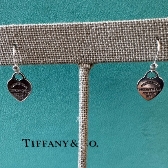 Tiffany & Co. Jewelry - Authentic Tiffany & Co. Heart earrings.